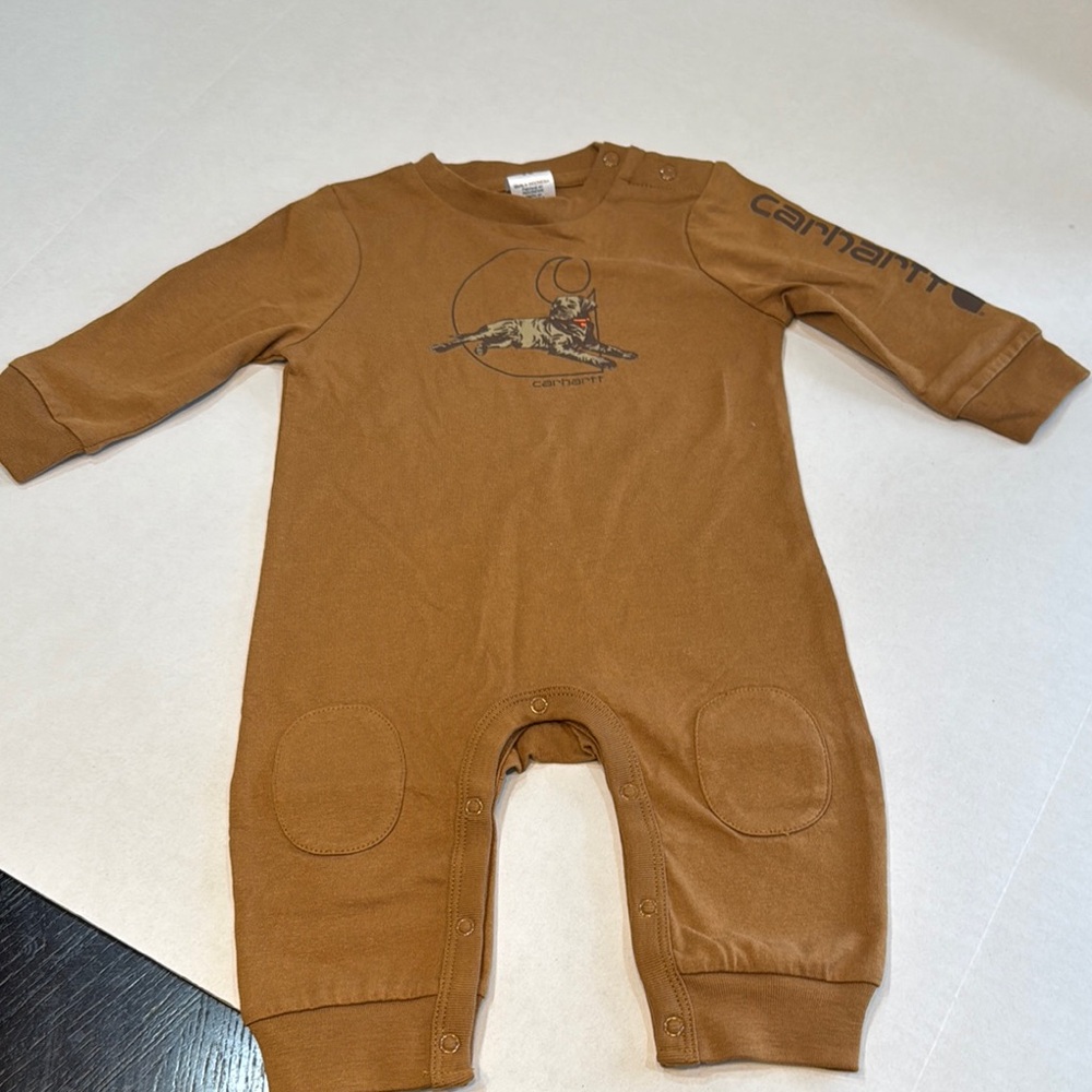 Carhartt Brown Kids One Piece 3months